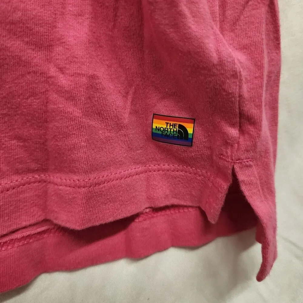 Mens The North Face Pink Pride Outdoors Together Tank Size Medium